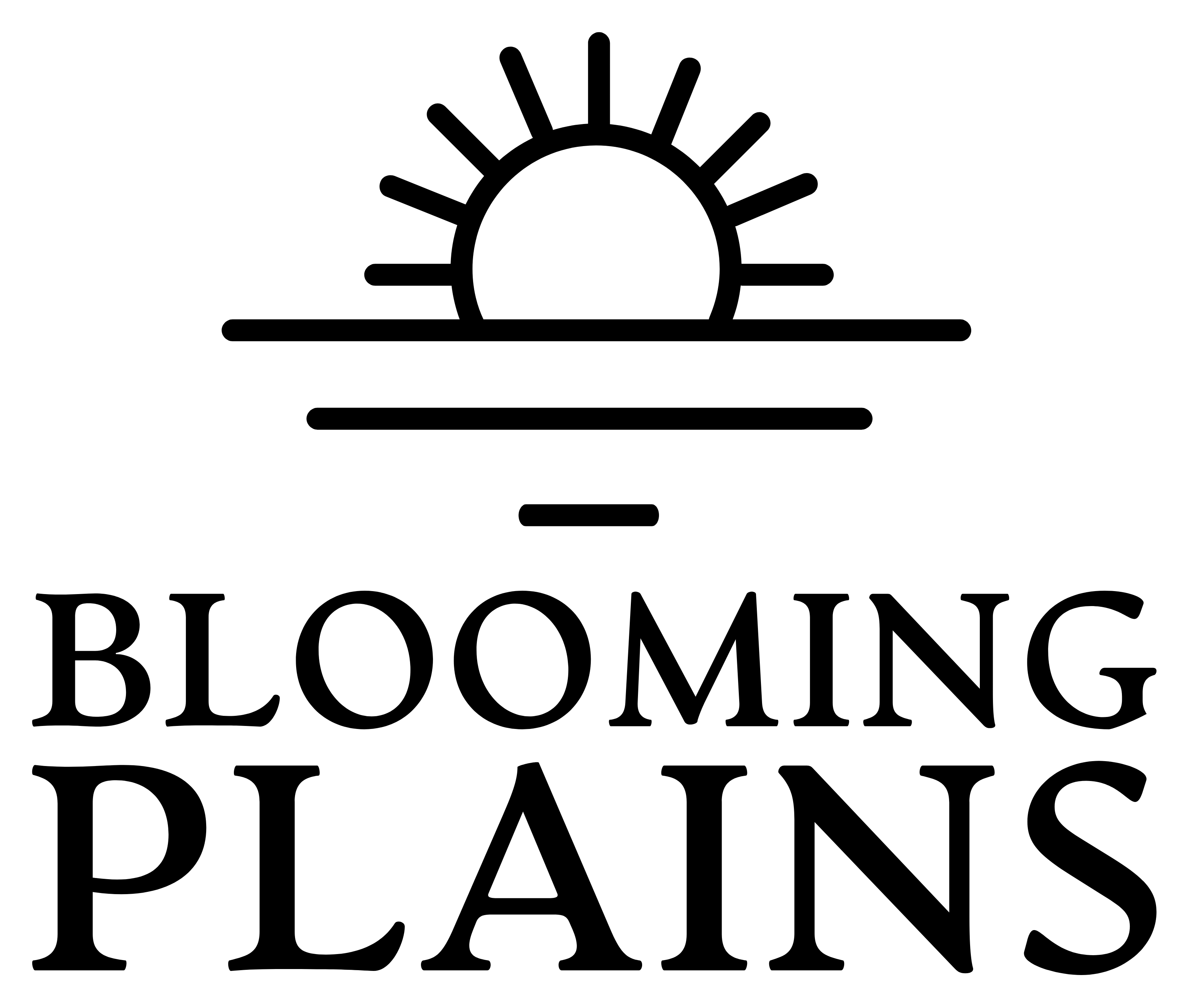 Blooming Plains Logo